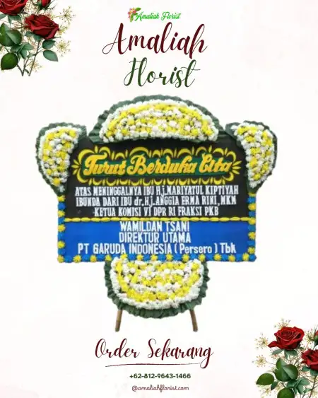 Papan Bunga Duka Cipondoh Indah